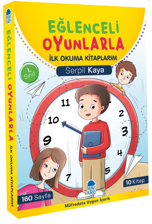 Eğlenceli Oyunlarla İlk Okuma Kitaplarım Öğretmen Okuma Kılavuzu (10 Kitap)